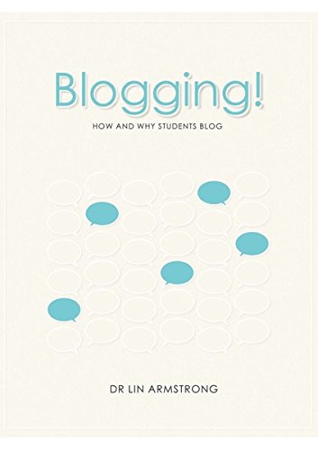 Blogging book cover